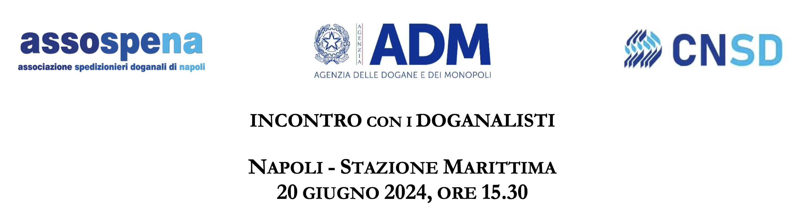Incontro con i Doganalisti